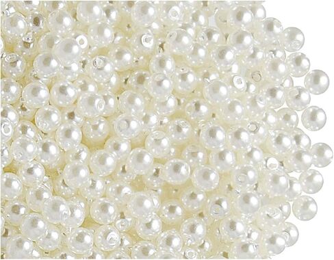 Set of Genuine Czech Glass Round Black Beads 3mm, 4mm, 6mm, 8mm. Total 275+ in Saudi Arabia