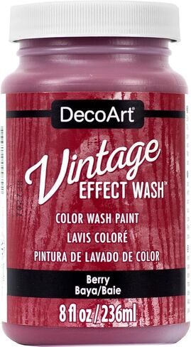 غسول Decoart Brown Vintage Effect، 8 أونصة، 8 أونصة سائلة (عبوة من قطعة واحدة) in Kuwait