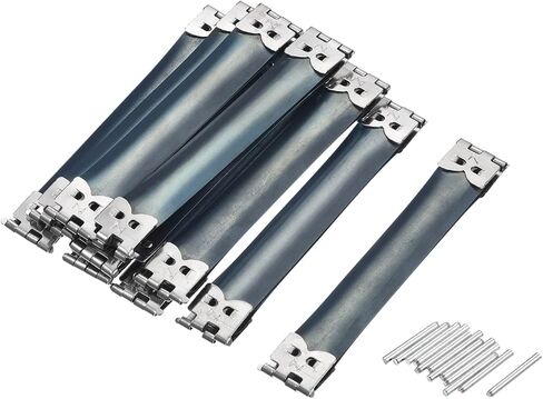 HARFINGTON Metal Internal Flex Frame - 10Pcs 70mm/2.8" Handbag Hinges Spring Clips for Coin Bag Sewing Purse Making DIY in Kuwait