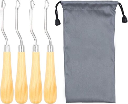 مجموعة أدوات خشبية منحنية 4 قطع من سوبانج مع حقيبة تخزين in Kuwait