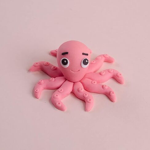 Huathy Handmade Ocean Sea Animals Cake Toppers for Under the Sea Theme birthday Party Decorations 5 pcs in Saudi Arabia