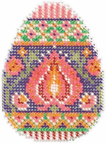 Lotus Egg Beaded Cross Stitch Kit Mill Hill Spring Bouquet Mh181712 in Saudi Arabia