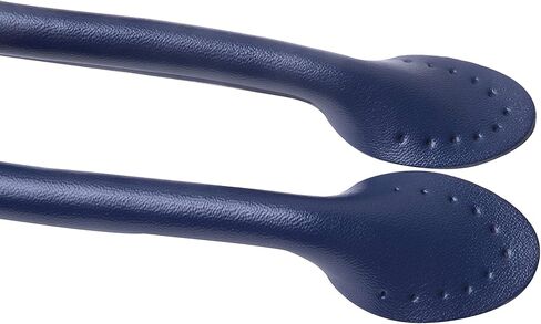 Wento Pair 24'' Genuine Leather Purses Straps With Ear Shape End,Punch Hole Ready,Real Leather Bag Handles,replacement Purse Straps,handbag Bag Wallet Straps WT0003 (24'', Navy) in Kuwait