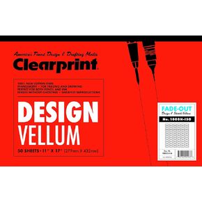 وسادة كلير برنت 1000H بتصميم Vellum مع طباعة بهتان اللون 30 in Kuwait