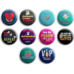 أنا أزرار الحلاق (10 عبوات) - أفكار هدايا عالية الجودة للأطفال والمراهقين والكبار - هدايا الشركات ومفضلات الحفلات in Kuwait