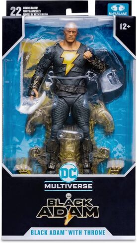 McFarlane - DC Black Adam Movie 7 Figures - Black Adam Variant with Throne in Saudi Arabia