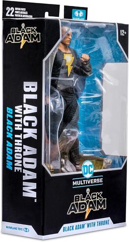 McFarlane - DC Black Adam Movie 7 Figures - Black Adam Variant with Throne in Saudi Arabia