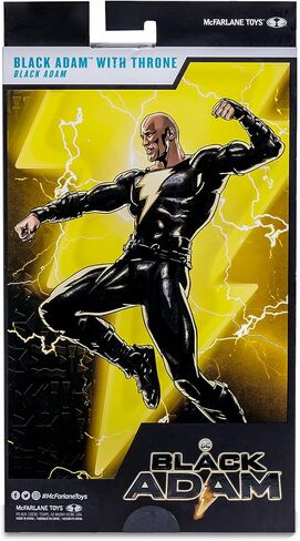 McFarlane - DC Black Adam Movie 7 Figures - Black Adam Variant with Throne in Saudi Arabia