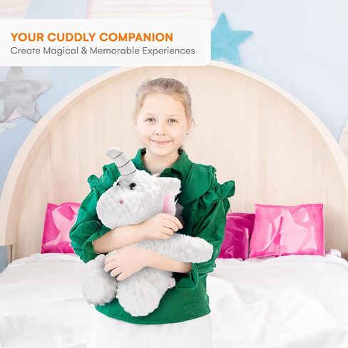 CHILDLIKE BEHAVIOR Dog Stuffed Animal Toy - Puppy Plushie Light Brown Plush Toy Pillow for Girls and Boys - Soft and Squishy Stuffed Animal - Machine Washable Cuddly Toys - 15''W x 10''H in Kuwait