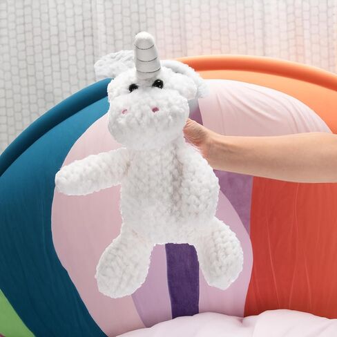 CHILDLIKE BEHAVIOR Dog Stuffed Animal Toy - Puppy Plushie Light Brown Plush Toy Pillow for Girls and Boys - Soft and Squishy Stuffed Animal - Machine Washable Cuddly Toys - 15''W x 10''H in Kuwait