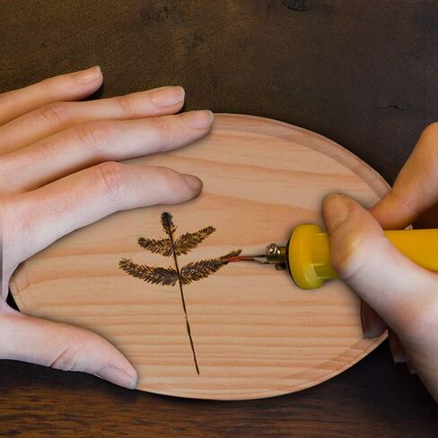 لوحة خشبية بيضاوية، لوحة من خشب الصنوبر الطبيعي غير مكتملة، رائعة للمشروعات اليدوية والديكور المنزلي - 5 × 7 بوصات - قطعتان. in Kuwait