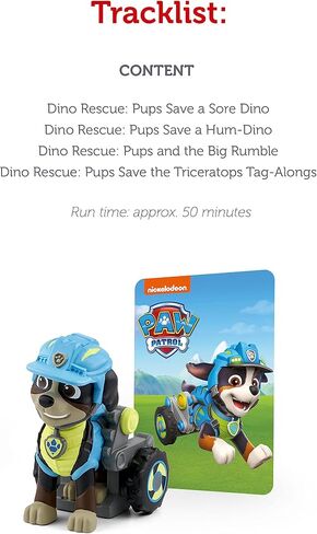 Tonies Rex Audio Play Character from Paw Patrol in Saudi Arabia