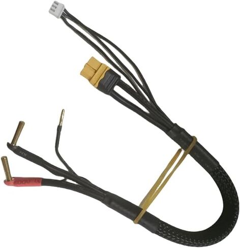 هينفينتونج-الك بطارية ليثيوم بوليمر مزدوجة XT60 4 ملم قابس ذهبي موصل رصاصة 2 ملم 12 ايه دبليو جي 300 ملم JST-XH3P 22awg 360 ملم عبوتان in Kuwait