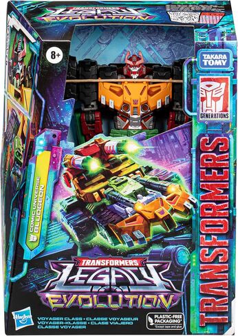 Transformers Toys Legacy Evolution Voyager Class Comic Universe Bludgeon Toy, 7-inch, Action Figure for Boys and Girls Ages 8 and Up in Saudi Arabia