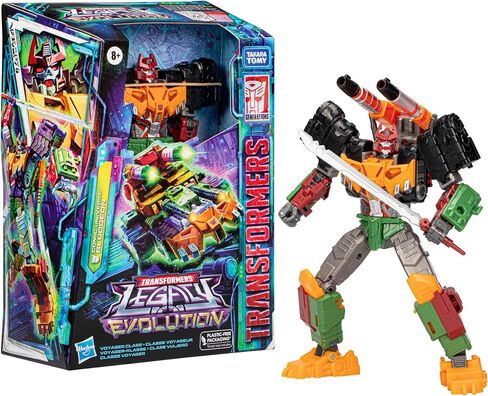 Transformers Toys Legacy Evolution Voyager Class Comic Universe Bludgeon Toy, 7-inch, Action Figure for Boys and Girls Ages 8 and Up in Saudi Arabia