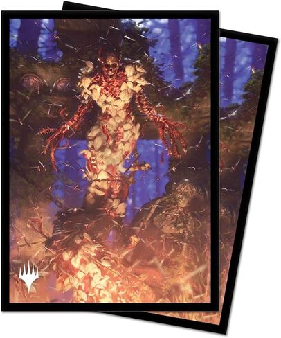 Magic: The Gathering - (Modern Horizons 2) 100ct Sleeve V2 يضم Grist, The Hunger Tide - احم بطاقاتك باستخدام تقنية الترا برو ChromaFusion in Saudi Arabia