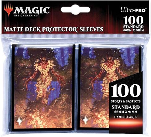 Magic: The Gathering - (Modern Horizons 2) 100ct Sleeve V2 يضم Grist, The Hunger Tide - احم بطاقاتك باستخدام تقنية الترا برو ChromaFusion in Saudi Arabia