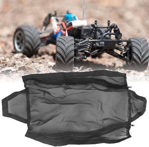 Tbest Chassis Dust Cover, Nylon Mesh Dust Resistant Chassis RC Resistant Protective Cover Vehicle Parts fit for 77076-4 Car Model Xmaxx Cover Dust Cover in Saudi Arabia
