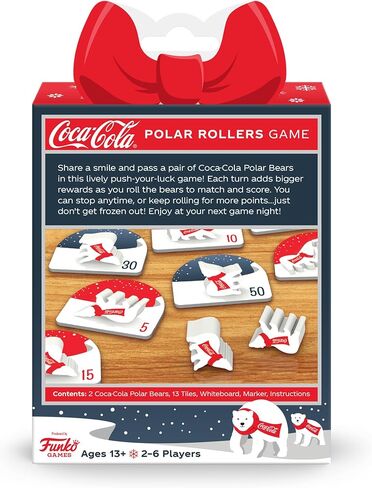 Funko Coca-Cola Polar Rollers Game for 2-6 Players in Saudi Arabia