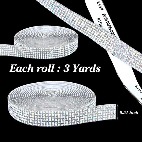 Self Adhesive Gold Crystal Rhinestone Strips Diamond Ribbon Bling Gemstone Sticker Rhinestone Roll for Craft with 2 mm Rhinestone for DIY Arts Crafts,Wedding Party,Car Phone Decoration (Gold) in Kuwait