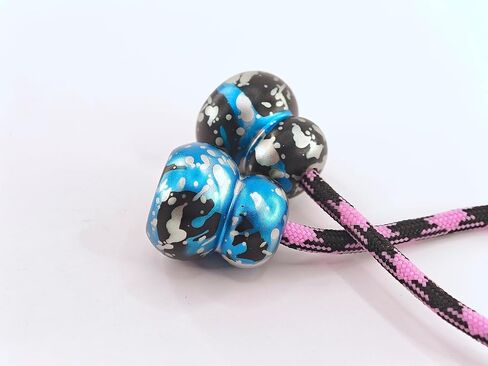 خرز L-Shizuku Begleri Fidget - خرز القلق فيدجيت يدور ويصطدم - مصنوع من سبائك الألومنيوم - للرجال والنساء واللاعبين المهرة الصغار يخلق القليل من السحر لك (UFO) in Kuwait