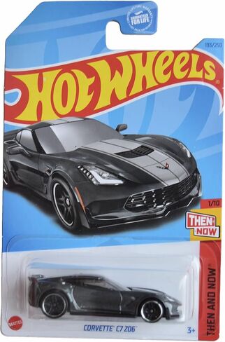 العجلات الساخنة كورفيت C7 Z06، آنذاك والآن 1/10 [رمادي] 193/250 in Saudi Arabia