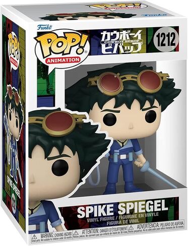 Funko POP! Animation: Cowboy Bebop - Spike with Weapon and Sword Bundled with a Byron's Attic Pop Protector in Saudi Arabia