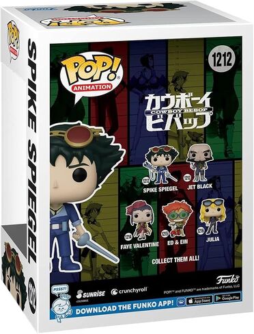 Funko POP! Animation: Cowboy Bebop - Spike with Weapon and Sword Bundled with a Byron's Attic Pop Protector in Saudi Arabia
