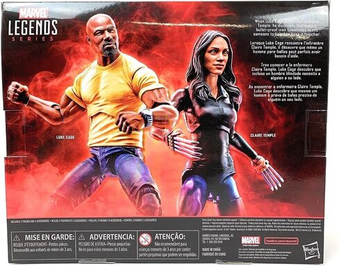 Marvel E2874 Legends Series Luke Cage With Claire Temple, in Saudi Arabia