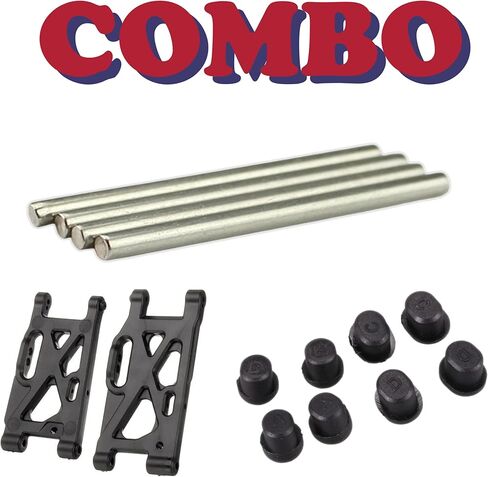 رابر تو رود ار سي, ذراع تعليق كومبو 1250 من دبليو ال تويز، بطانات ذراع متارجحة 1267، محور بصري 1276 | يناسب: 124016 124017 124018 124019 144001 144010، قطع غيار مطورة، قطع غيار بجهاز تحكم عن بعد، 1250 in Kuwait