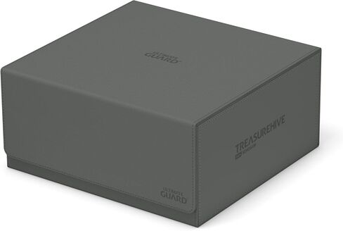 Ultimate Guard Treasurehive 90+, Magnetic Case for 90 Magnetic Card Cases (35pt) or Over 370+ Toploaders, Red, Magnetic Closure & Snaplock Mechanism in Kuwait