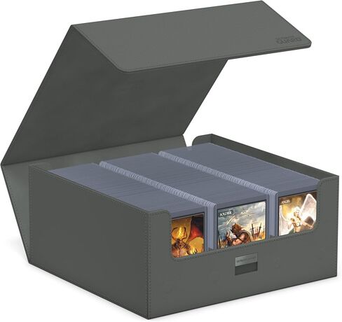 Ultimate Guard Treasurehive 90+, Magnetic Case for 90 Magnetic Card Cases (35pt) or Over 370+ Toploaders, Red, Magnetic Closure & Snaplock Mechanism in Kuwait