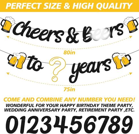 لافتة عيد ميلاد سعيد لأي سنة من DIY للرجال والنساء وحفلات عيد الميلاد ومستلزمات الاحتفال بالذكرى السنوية in Kuwait