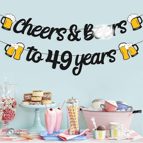 لافتة عيد ميلاد سعيد لأي سنة من DIY للرجال والنساء وحفلات عيد الميلاد ومستلزمات الاحتفال بالذكرى السنوية in Kuwait