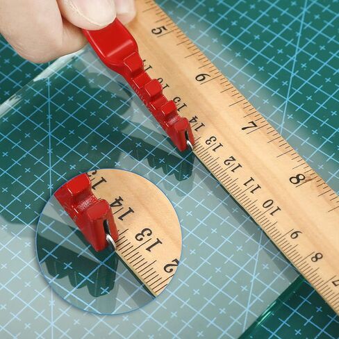 Honoson 3 Pieces DIY Stained Glass Cutter Tool for Mirror 2 mm - 20 mm Pencil Style Oil Feed Carbide Tip, Glass Cutting Tool for Glass Cutting in Saudi Arabia