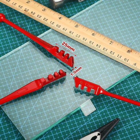 Honoson 3 Pieces DIY Stained Glass Cutter Tool for Mirror 2 mm - 20 mm Pencil Style Oil Feed Carbide Tip, Glass Cutting Tool for Glass Cutting in Saudi Arabia