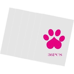 Yagrla 36 Pieces Sanded Shrink Plastic Sheets, Shrink Films Papers for Mothers Day Gifts to Creative Jewelry,Keychains,Ornaments -7.9 X 5.7 inch in Kuwait