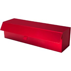 صندوق هدايا النبيذ KoKoBin مع غطاء، 13.5x3.74x3.74 بوصة، صندوق هدايا مغناطيسي، صندوق اقتراح العريس، تغليف هدايا حفلات أعياد الميلاد والزفاف in Kuwait