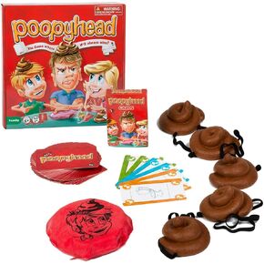 Identity Games [www.identity games.com] Poopyhead Card Game - The Game Where Number 2 Always Wins - Funny Game for Kids and Family - Ages 6+ in Saudi Arabia