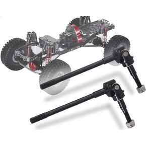 RZXYL Rear Axle Drive Shaft for Axial SCX10 II 90046 90047 1/10 RC Crawler Upgrades (Rear)