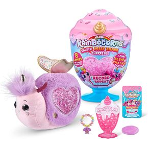 Rainbocorns Jelly Shake Surprise Series 2 Hippo by ZURU Cuddle Plush Scented Stuffed Animal, Slime Mix, Talkback Feature and More, Ages 3+ (Hippo) in Kuwait
