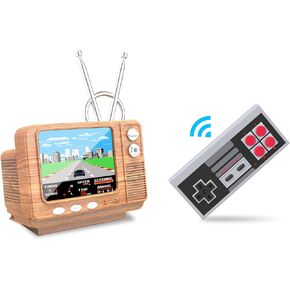 وحدة تحكم ألعاب محمولة ريترو مع 308 ألعاب كلاسيكية شاشة 3 بوصة تلفزيون صغير ألعاب فيديو يدعم مخرج AV ألعاب إلكترونية هدية عيد الميلاد للأولاد والبنات (وردي) in Kuwait