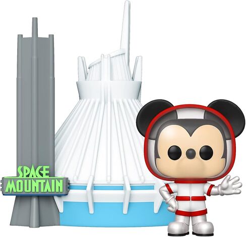 Funko Pop! Town: Walt Disney World 50th - Space Mountain and Mickey Mouse, Amazon Exclusive in Saudi Arabia