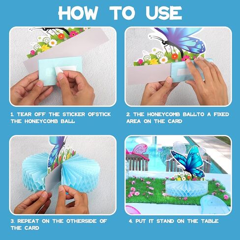 6 قطع من الطاولة المركزية على شكل فراشة خلية النحل من بوسوها،زينة حفلات فراشات زينة عيد الميلاد لوازم الحفلات لحفلات أعياد الميلاد وحفلات الزفاف على شكل فراشة in Kuwait