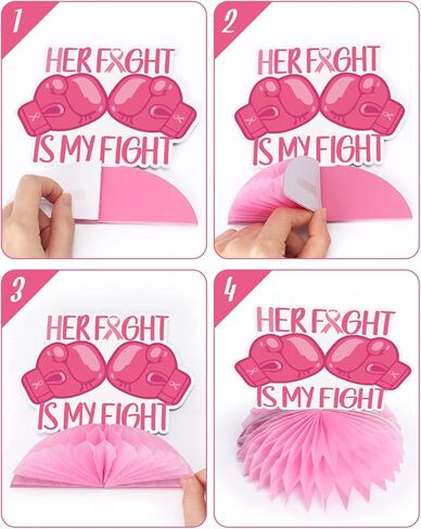 8 قطع للتوعية بسرطان الثدي خلية العسل زينة مركزية حزب سرطان الثدي لوازم المكتب الشريط الوردي هدية عيد للمرأة موضوع أكتوبر حزب حزب حزب الديكور in Kuwait