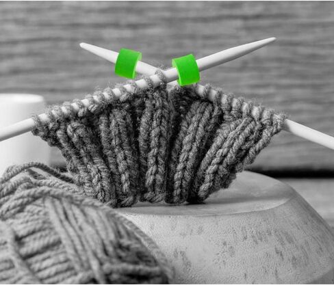 متماسكة إبر الحياكة حماة نقطة / سدادات إبر سدادات الحياكة / الكروشيه / الخ. سدادات غرزة ملونة (4 ألوان -1) in Kuwait