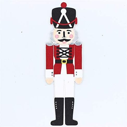 ZFPARTY Christmas Nut Cracker Metal Cutting Dies Stencils for DIY Scrapbooking Decorative Embossing DIY Paper Cards in Saudi Arabia