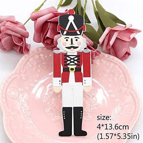 ZFPARTY Christmas Nut Cracker Metal Cutting Dies Stencils for DIY Scrapbooking Decorative Embossing DIY Paper Cards in Saudi Arabia