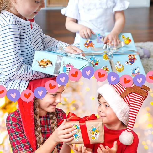 300 قطعة من ملصقات الحيوانات الغذائية لزجاجات المياه، ملصقات حيوانات رياضية لطيفة للأطفال، مجموعة ملصقات من الفينيل للطعام والحيوانات للفتيات المراهقات والطلاب مكافأة من الفينيل in Kuwait