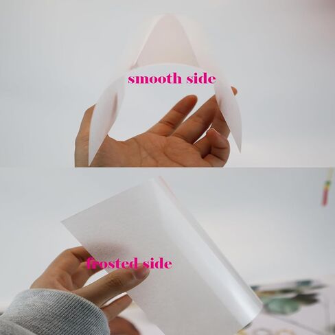 Yagrla 36 Pieces Sanded Shrink Plastic Sheets, Shrink Films Papers for Mothers Day Gifts to Creative Jewelry,Keychains,Ornaments -7.9 X 5.7 inch in Kuwait